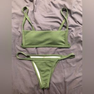 Green Zalful Bikini